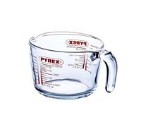 Transparent Classic Measuring Jug Stain Proof Graduated Measuring Lines Oven Microwave & Dishwasher Safe Heat Resistant Clear Measuring Jug (1L)