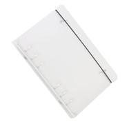 Transparent-clear Coasts | 6 Rings Heavy Duty Yellow Rings | Office Supplies For Organizing Cards, Stickers, Albums, Newspapers, Diaries, Pages