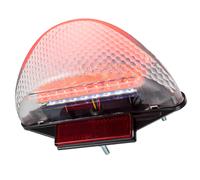 Transparent Clear LED Rear Light E-Approved HS-Motorradteile 284392