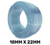 Transparent Clear Pvc Tech Hose Internal Dia-18mm, External Dia-22mm, X50M