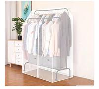 Transparent Clothes Rack Cover - Dust-Proof Garment Protector, Washable Shield Fits 29.52" Width (110x75x150cm) - Keep Your Clothes Clean and nized!