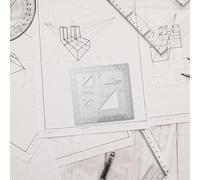 Transparent coordinate ruler with flexible map scale and protractor designed for construction engineering surveying and navigation using MGRS USNG and metric coordinate systems