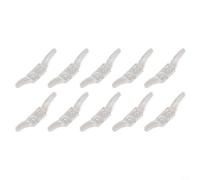 Transparent Cord Clips for Blinds Secure Solutions for Curtain Management and Child Safety (10pcs)