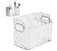 Transparent Cosmetic Display Cases,Transparent Cosmetic Storage Box - Transparent Cosmetic Box for Bathroom | Makeup Exhibition Containers, Elegant Closet Organizer