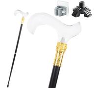 Transparent Crutch, Ergonomic Handle, Non-Slip and Wear-Resistant, Portable Unisex Model, Also a Stylish Accessory