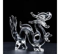 Transparent Crystal Animal Ornament Sculpture Glass Figurines Home Decoration Souvenir Dad/Friend Birthday Graduation Gift,F Style,M