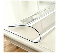 Transparent Desk Pad Protector 43x101 Inch 2mm Thick PVC Waterproof Anti Scratch Desk Blotter Protector Mat for Home Desktop Hard Floors Carpet