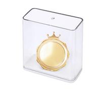 Transparent Display Box, Organization by Vertical Stacking Space Saving | Showcase with Shadows, for Office, Home, Study, Interior, Table, Shelf, School, Wall, and Exhibition Room