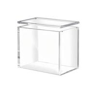 Transparent display Case Acrylic Showcase for Cables UV Protect Ideal for Cards Figures Perfumes Study Room Bedroom Office Museum