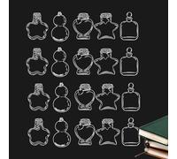 Transparent Dried Flower Bookmarks, DIY Bookmarks for Spring | 20 Pieces Dried Flowers DIY Adults Kids Bookmarks,Readers and Writers Page Markers for a