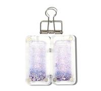 Transparent Drift Sand Painting Palette Acrylic Magnetic Base Portable Tool for Studio Watercolor Blending Needs Pocket Sized Travel Art Supplies