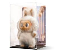 Transparent Dust-Proof Display Case (with Painted Backdrops), Compatible with Zimomo Angel in Clouds & Medium-to-Large Figurines - Collectible Protection & Storage Shield