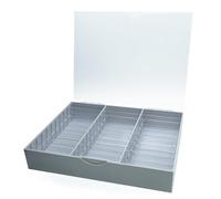 Transparent Dustproof Box For False Nails Art Keep Your Masterpieces Clean Adjustable Dividers Easy To Carry