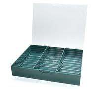 Transparent Dustproof Box For False Nails Art Keep Your Masterpieces Clean Adjustable Dividers Easy To Carry