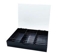 Transparent Dustproof Box For False Nails Art Keep Your Masterpieces Clean Adjustable Dividers Easy To Carry