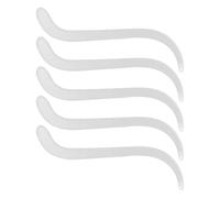 Transparent Earring - Transparent Acrylic Earring | Clear Earrings Studs | 5 Pieces Display Strip for Testing Employment | Live Radio Jewellery Props | Lightweight Ear Strap Stand for Customers