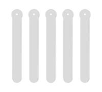 Transparent Earring - Transparent Acrylic Earring | Clear Earrings Studs | 5 Pieces Display Strip for Testing Employment | Live Radio Jewellery Props | Lightweight Ear Strap Stand for Customers