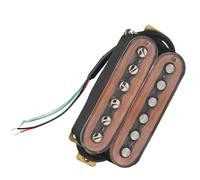 Transparent Electric Guitar Humbucker Bridge Pickup Four Conduct With Shield Guitar Parts Pickups Set