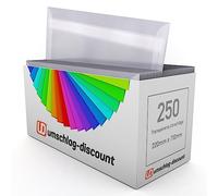 Transparent Envelopes C6 162 x 114 mm, Peel and Seal Pack of 250