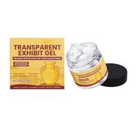 Transparent Exhibition Gel, With Reusable Adhesive Solution, 60g, Clear Exhibit Wax, Art And Antiques Mounting Gel, Safe And Compact, For Antiques, Glass, Ceramics, Figures, Arts