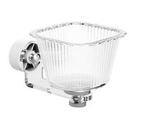 Transparent Feeding Cup, Anti Spill Bird Bowl, Multi Purpose Cage Water Dispenser with Long Lasting Utility Design, Accessories for Canary Conure Parrot Aviary Indoor Outdoor