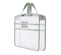 Transparent File Case, Lightweight Paper Sleeve, Breathable Net Folder Holder, Smooth Zipper Archive Envelope, Stationery Organizer with Modern Style, Storage Solution for Teachers Classroom Study