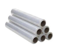 Transparent Film for Packaging, 50 cm Wide and Extendable up to 300 Metres in Length, Manual Elastic Film Roll, Industrial Packaging Protector, Packaging Film - Ophituria (6 Units.)