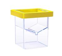 Transparent Fish Tank Breeder Box - 220g Aquarium Incubator, Acclimation Raising Accessory, Fish Hatching Container With Suction Cups | Small Fishs Breedings Equipment For Protecting Fry Breeding