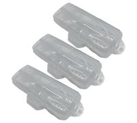 Transparent Fishing Lure Box 17cm Compact Design(transparent 3pcs)