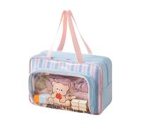 Transparent Fitness Bag, Cartoon Waterproof Swimming Storage, Dry Wet Separation for Clothes Shoes