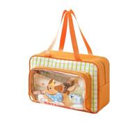 Transparent Fitness Bag, Cartoon Waterproof Swimming Storage, Dry Wet Separation for Clothes Shoes