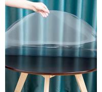 Transparent Floor Mat, 1mm Thick Desk Pad Protector, Non-Slip Table Cover for Home & Office, Ideal for Rolling Chairs and Floor Protection