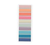 Transparent Fluorescent Labels PET Flag Sticky Small Self-Adhesive Size Notes C4L8 Transpare Stickers Self-Adhesive Retro