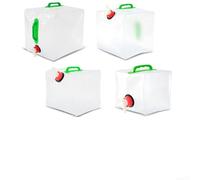 Transparent Foldable Water Bag with High Capacity 20L Camping Essentials (15L)