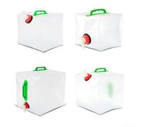 Transparent Foldable Water Bag with High Capacity 20L Camping Essentials (5L)
