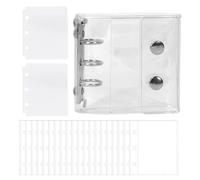 Transparent Folder - Photo Scrapbook | Photo Card Storage Folder | For Receipts Tickets Small Accessories Students Teachers Office Workers Administration Staff