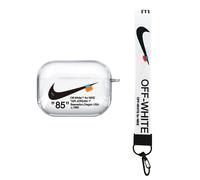 (Transparent, For Apple Airpods Pro) Off White Nike Airpods Case For Apple AirPods1/2 Pro/3 Exercise Cover Fitness