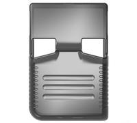 Transparent for TPU Protective Cover, for ANBERNIC RG40XXV Handheld Game Console, Scratch and Im-pact Resistant Shell with Precise Cutouts(Transparent Dark)