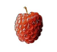 Transparent Fruit Bookmark Set, 21 Pieces Realistic Acrylic Page Markers, Cute Aesthetic Bookmarks for Readers, Journals & Gifts (M)