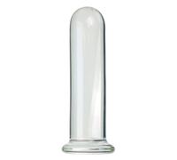 Transparent Glass Anal Plug for Men and Women Transparent Crystal Dildo Massage Stick Sex Toy