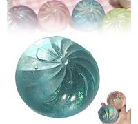 Transparent Glitter Dumpling, Giant Mystery Dumplings Toy, Random Color Cute Glitter Dumplings Squish-y Large Anxiety Relief Fidget Toy, Soft Squeeze Decompression Dough for Adults (3Pcs)