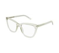 Transparent Green Eyewear Frames - unisex - Saint Laurent - Glasses - Gray - 53 MM - Accessories 53 MM