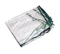 Transparent Greenhouse Cover for Raising Plants, Protects Against Snow and Wind, Easy to Pack and Store, Designed for Limited Spaces (Transparent)