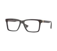 Transparent Grey Eyewear Frames - unisex - Versace - Glasses - Gray - 56 MM - Accessories 56 MM