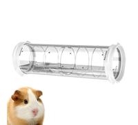 Transparent Hamster Tunnels - Crystal Tube Maze, Expandable Exercise Path, Small Animal Activity Toy | Modular Play Structure for Mice, Gerbils, Animals D