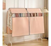 Transparent Hanger Cover, Clear Cover, Protective Cover for Clothes Rack, Garment Rack Cover, Clothes Rack Cover, Wardrobe Not Included, for Clothes Racks