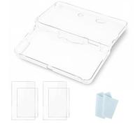 Transparent Hard Shell Case Cover for Nintendo 3DS Protective Hard Clear Crystal Case Accessories Replacement Parts