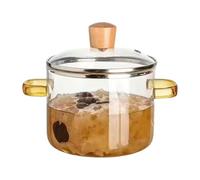 Transparent Heat Resistant Pot - 1600ml Pots in 1600ml Slow Cooker Fast Heating Teapot, Transparent Kitchen Stove Use Application Process | Soup Sauce