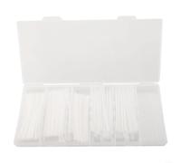 Transparent Heat Shrink Tubing Pack of 150 or 200 PCS for Effective Cable Management (200PCS)