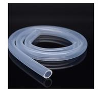 Transparent Hose1M/5M Grade Clear Translucent Silicone Tube, Rubber Flexible Lightweight : 3X4mm, Length 1M(4x8mm,5M)
